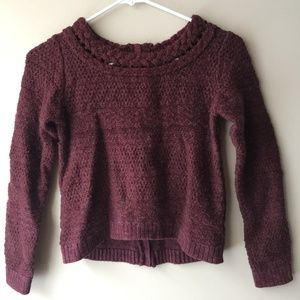 Burgundy Sweater